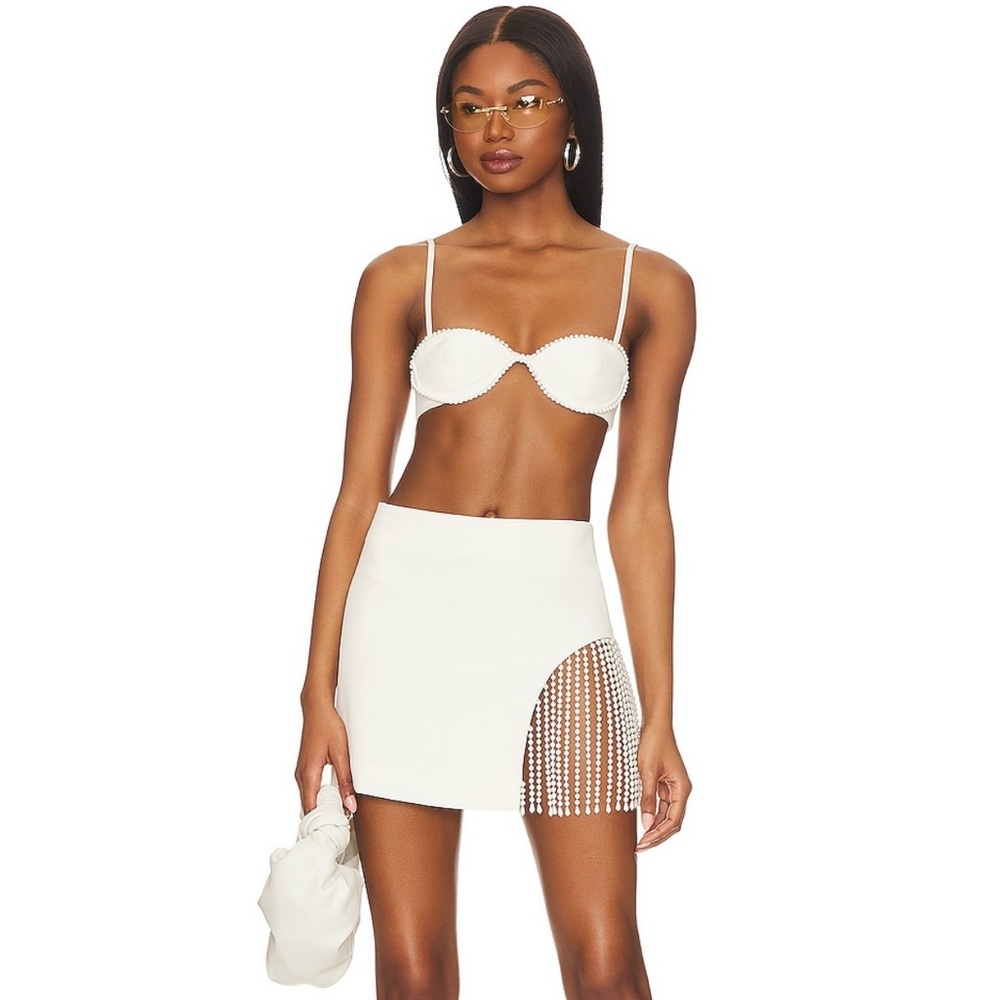 Camilla Coelho Bralette and Skirt (Set) L top, M Bottom